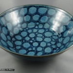 Bowl with signature pebbles design